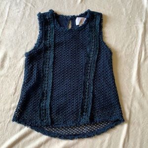J by J.O.A. Navy top for woman’s size XS